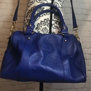 Terzetto Blue Satchel